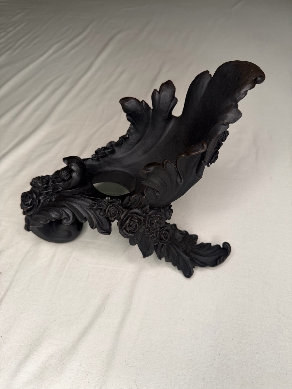 Ornate wine bottle holder